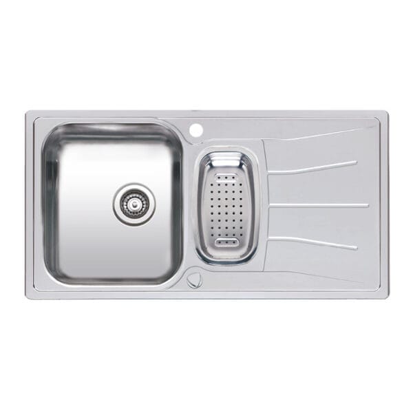 Reginox Diplomat Lux 1.5 Bowl Stainless Steel Inset Kitchen Sink